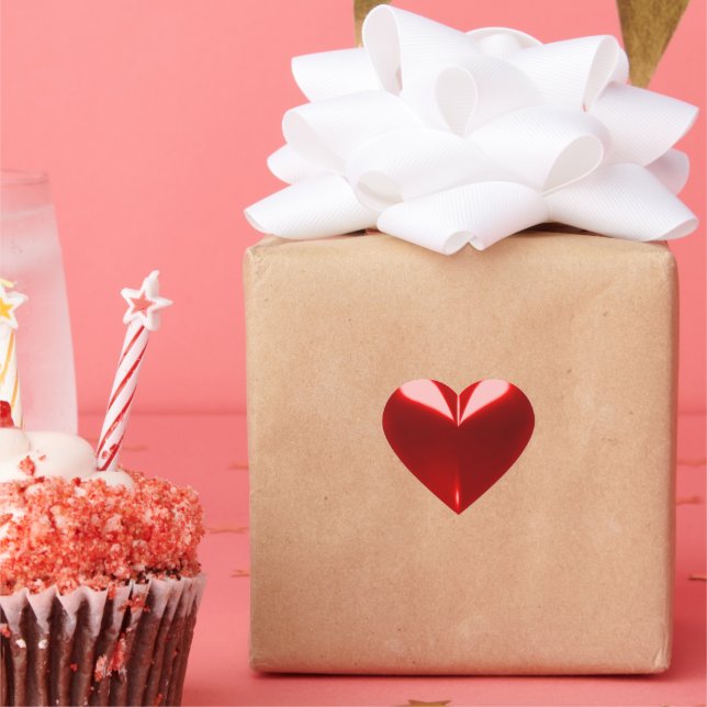 Sticker de coeur d'amour (Fête)