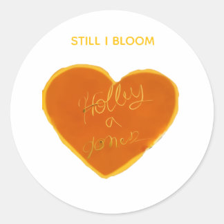 Sticker de coeur Holley - Sceau rond de la souvera