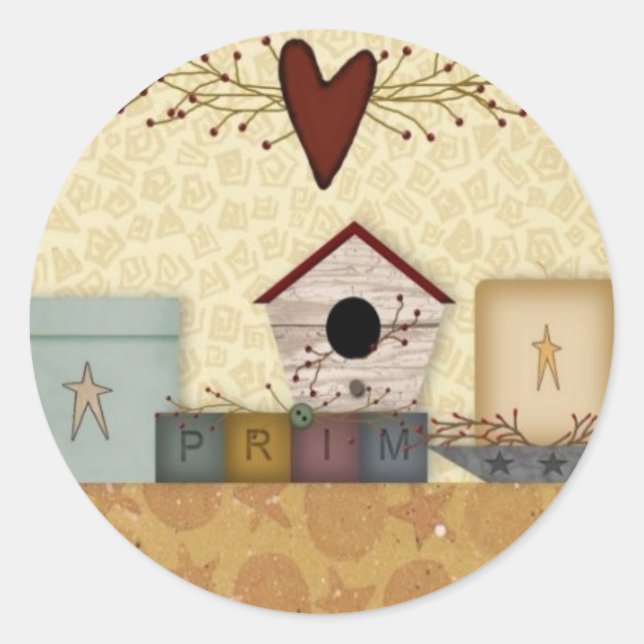 Sticker de collection primitive (Devant)