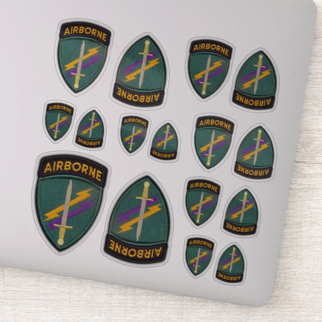 Sticker de contour de l'armée des affaires civiles (Détail)