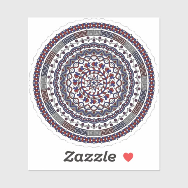 Sticker de contour du Jour de l'Indépendance conne (Feuille)