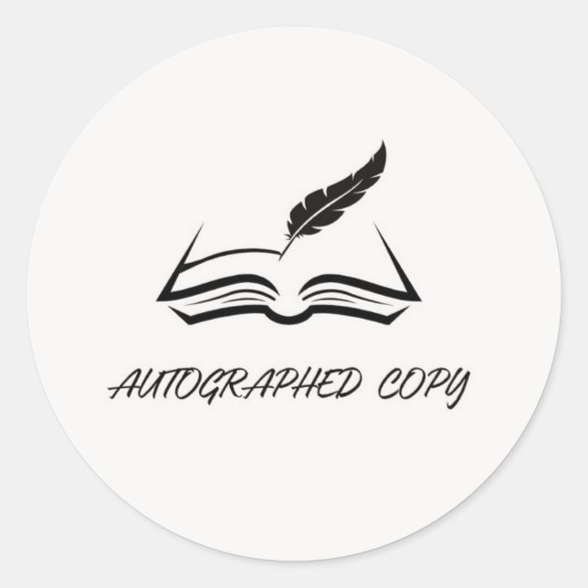 Sticker de copie autographié (Devant)