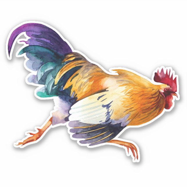 Sticker de coq (Devant)