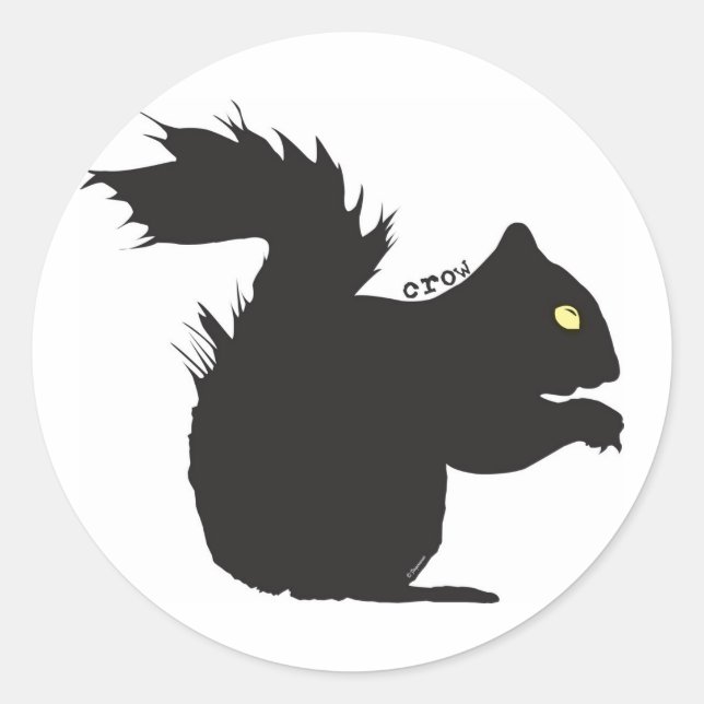 Sticker de corneille (Devant)