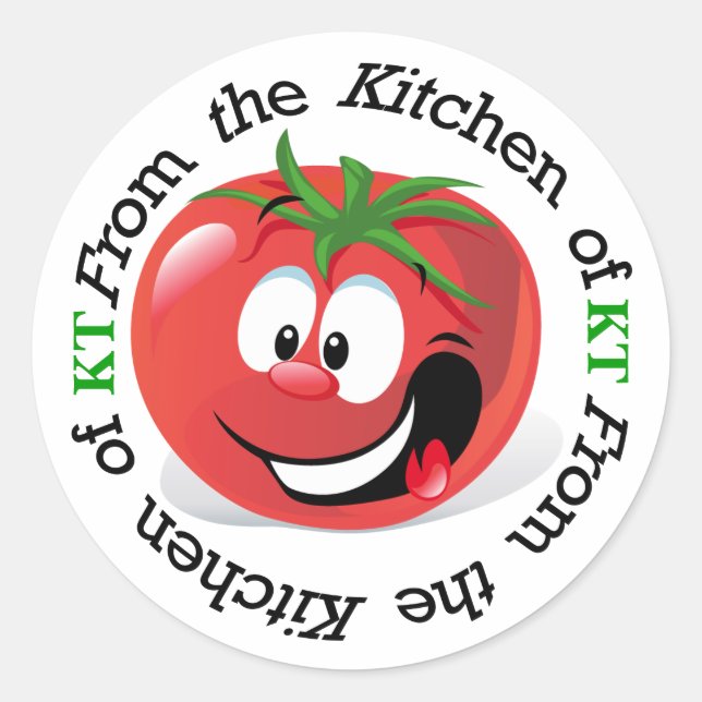 Sticker de cuisine tomate - SRF (Devant)