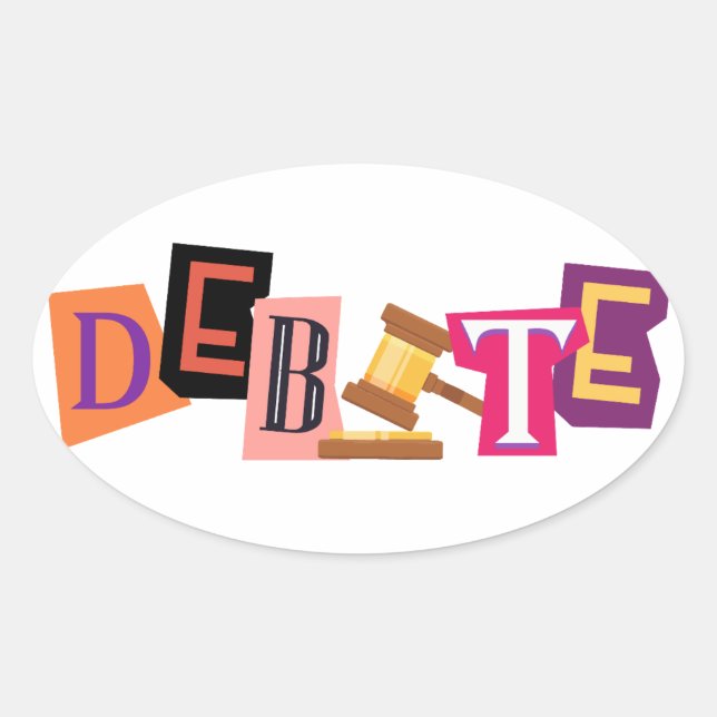Sticker de débat (Devant)