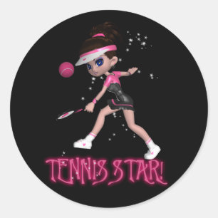 Sticker de début de tennis