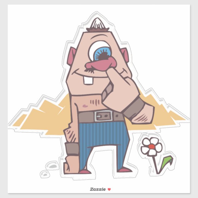 STICKER DE DÉCALE DE VOITURE DE GARS DE FUNNY NESE (Feuille)