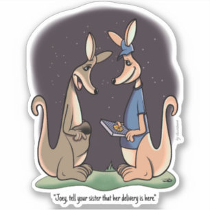 Sticker de découpe personnalisée de livraison