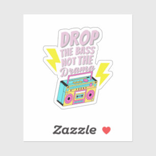 Sticker de devis de culture pop