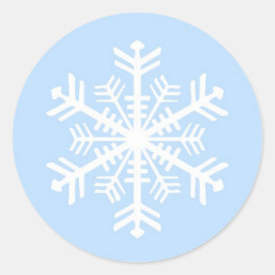 sticker de flocon de neige de Noël hiver