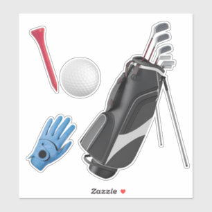 Sticker de golf Stuff