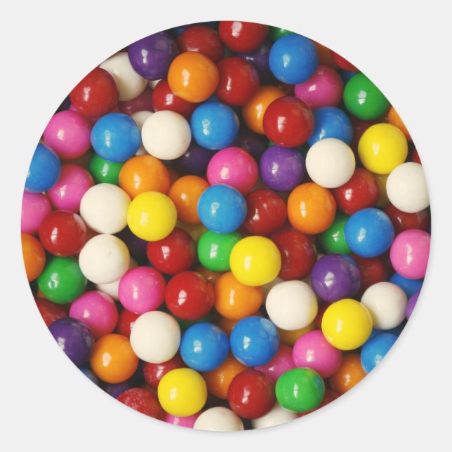 Sticker de gomme à bulle (Devant)