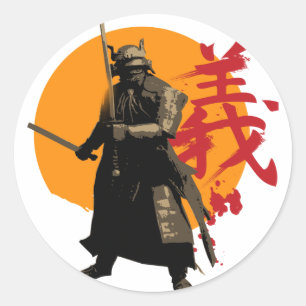 Sticker de guerrier de Samurai