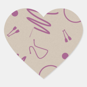 Sticker de gymnastique rythmique