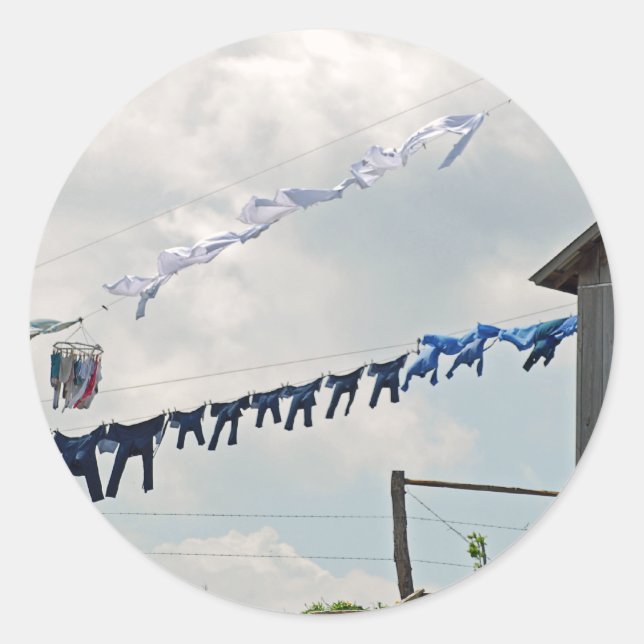 Sticker de jour de blanchisserie (Devant)