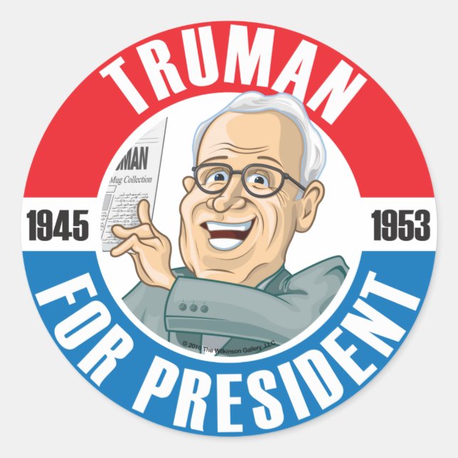 Sticker de la campagne présidentielle américaine : (Devant)