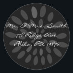 Sticker de la carte de réponse Mariage Peacock Ins<br><div class="desc">Toutes mes créations sont des oeuvres originales ONE-OF-A-KIND conçues par moi ! Vous ne pouvez les trouver ici ! La plupart sont créés à l'aide d'Adobe Illustrator ou d'Adobe Photoshop. D'autres sont des objets peints à la main uniques en aquarelle, gouache et encre indienne. Toutes les couleurs, polices et textes...</div>