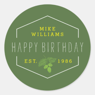 Sticker de la coupe du parti, Étiquette du houblon