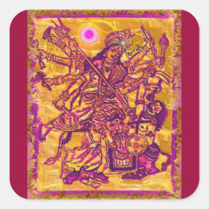 Sticker de la déesse Durga