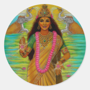 Sticker de la déesse Lakshmi