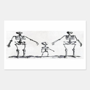 Sticker de la famille Skeleton