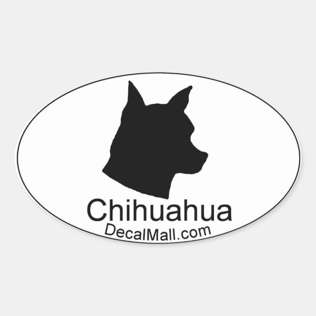 Sticker de la fenêtre automatique Chihuahua (Devant)