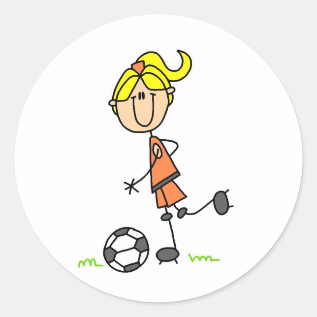 Sticker de la figure de football (Devant)