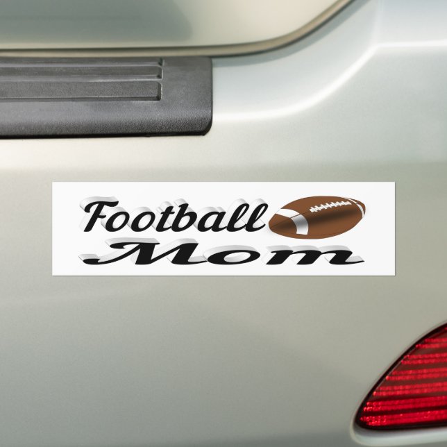 Sticker de la maman de football (En voiture)