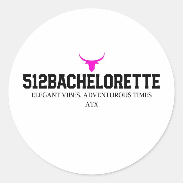 Sticker de la partie 512Bachelorette | Faveur de l (Devant)