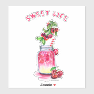 Sticker de la partie de boisson du Cool de jus de