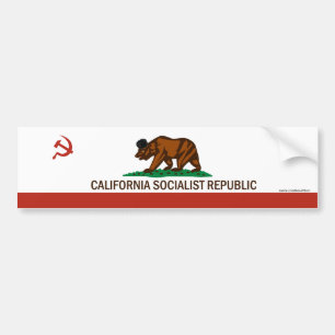 Sticker de la République socialiste de Californie