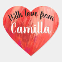 Sticker de la Saint-Valentin produits de boulanger