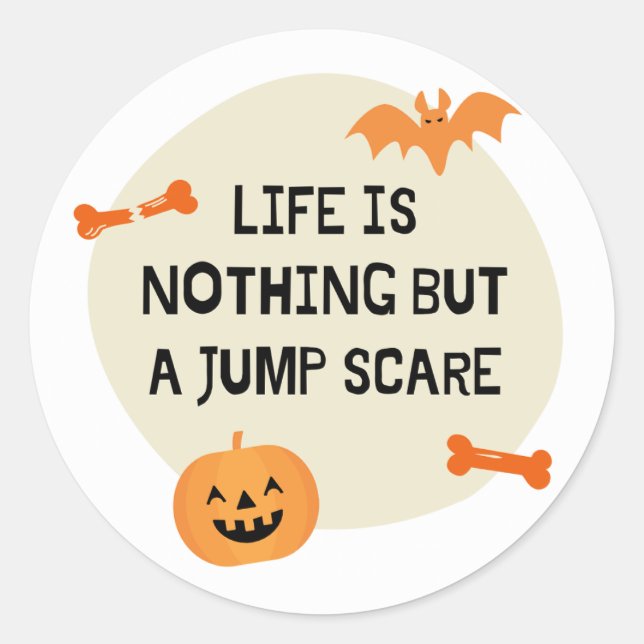 Sticker de la sangle de saut d'Halloween (Devant)