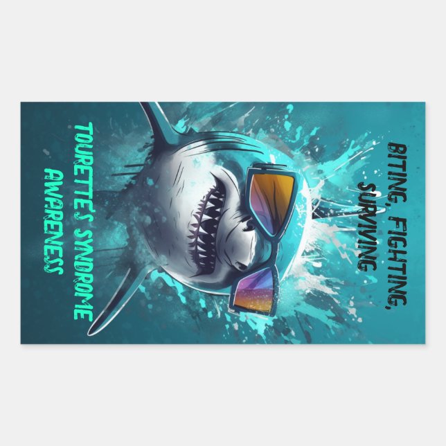 Sticker de la Tourette survivant (Devant)