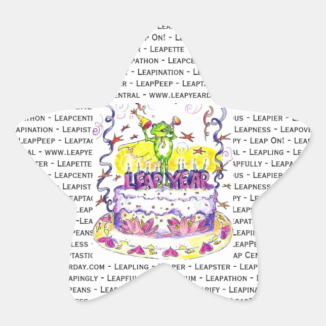 Sticker de l'année bissextile (Devant)