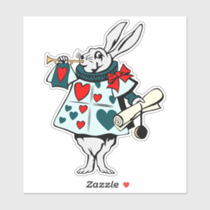 Sticker de lapin blanc 4