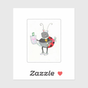 Sticker de l'infirmière de Ladybug