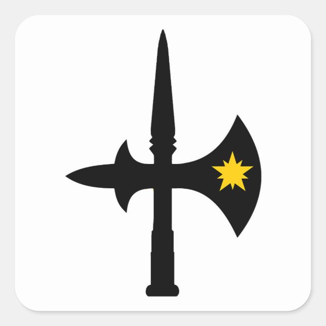 Sticker de l'insigne de la populace SCA Bryn Gwlad (Devant)