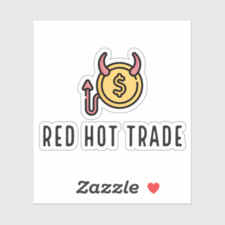Sticker de logo Red Hot Trade