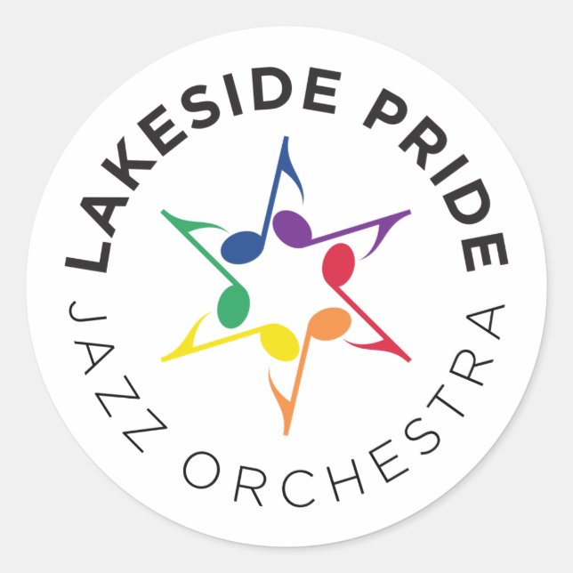 Sticker de l'Orchestre de Jazz (Devant)