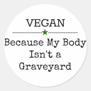 Sticker de message Vegan