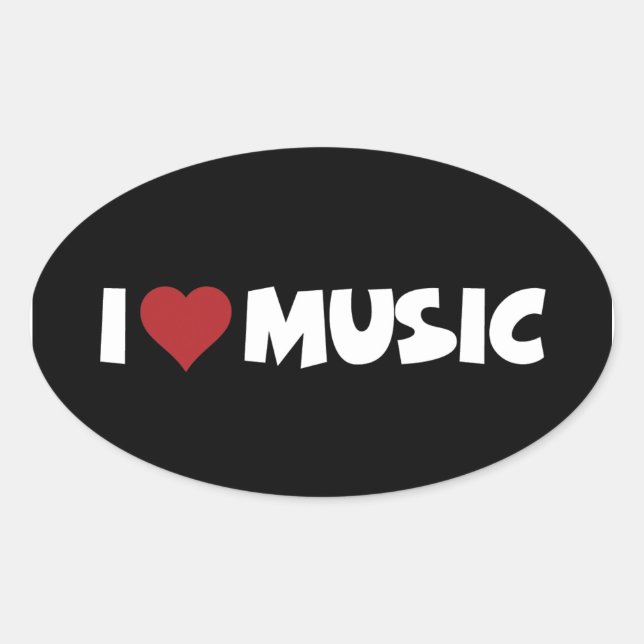 Sticker de musique I [Heart] (Devant)