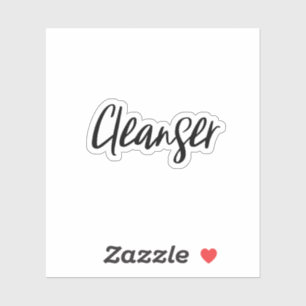 Sticker de nettoyage