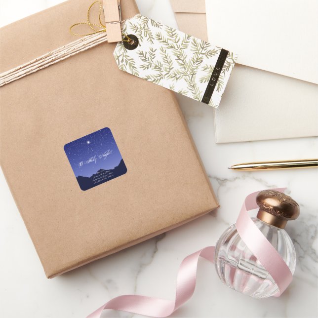 Sticker de Noël de la Saint-Nuit (Cadeaux)