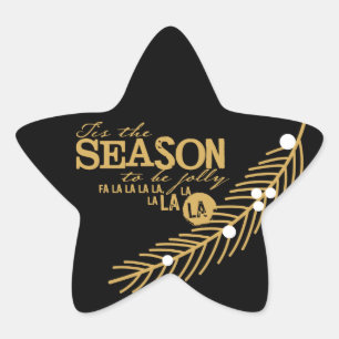 Sticker de Noël de saison