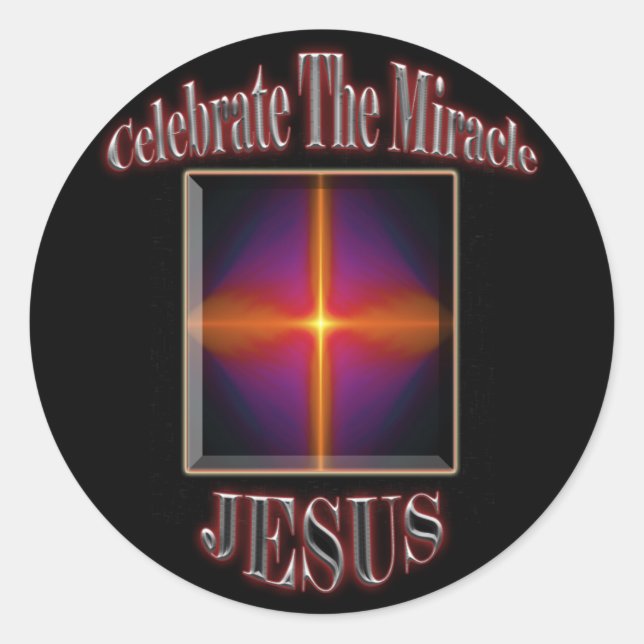 Sticker de Noël Jésus (Devant)