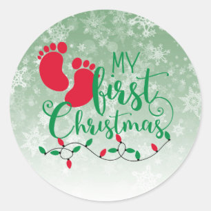 Sticker de Noël pour bébé