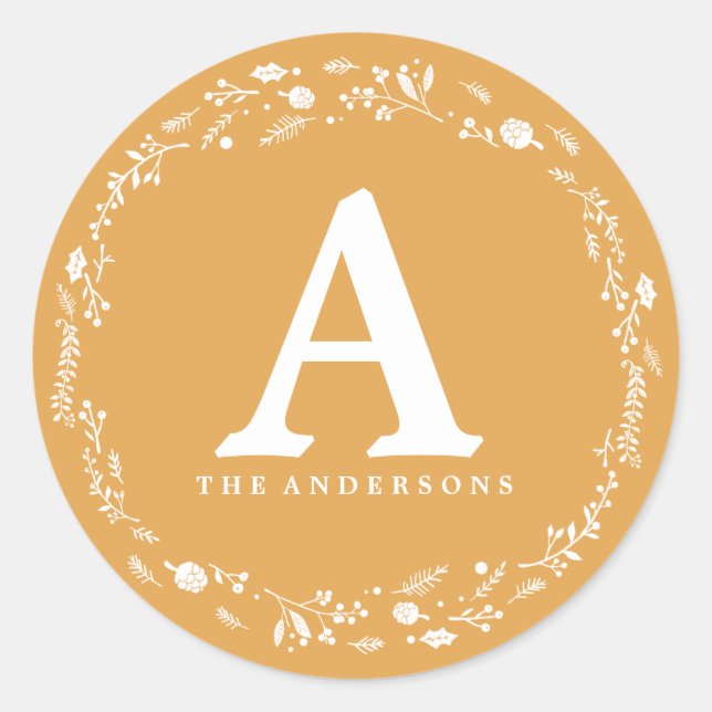 Sticker de Noël pour les pompes de feuillage de co (Devant)