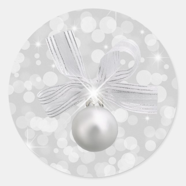 Sticker de Noël Silver Bells (Devant)